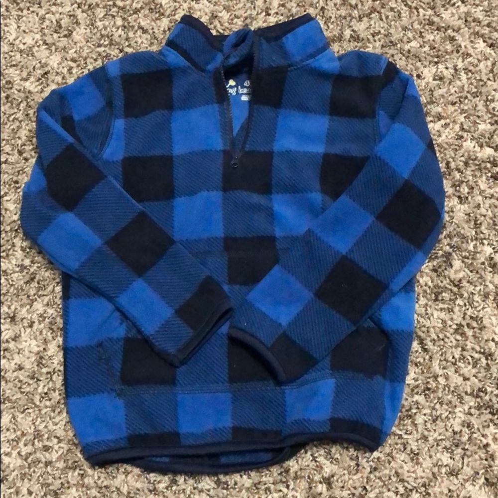 Little boys 1/4 zip pullover